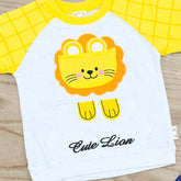 Little Lion 3 Piece Baby Boys Shirt Shorts Cap Dress